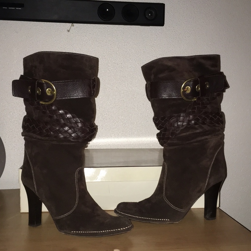 Coach Pre-Owned Brown Boots